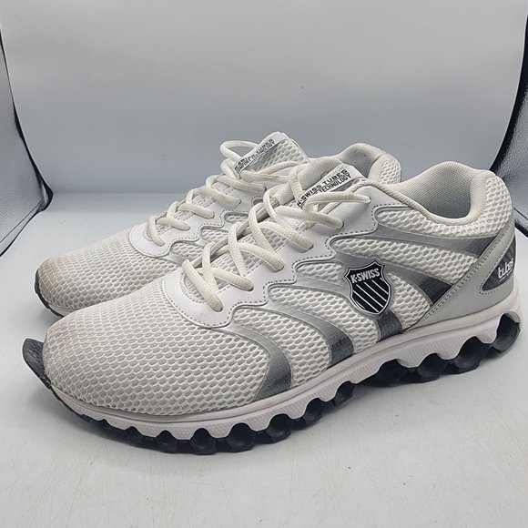 K Swiss Tubes Comfort 200 Mens Size 11.5 White Athletic Shoes Sneakers 07112-107 main image 6